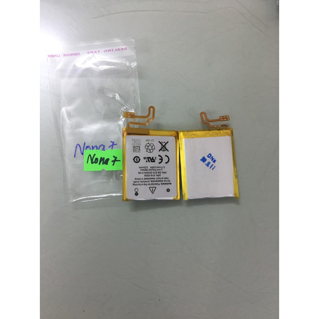 THAY PIN IPOD NANO GEN 7, IPOD NANO 7 ORIGINAL BATTERY | Shopee Việt Nam