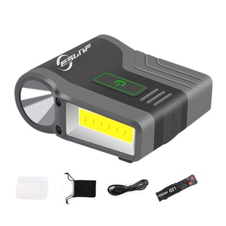 Bs * Đèn pha LED 3 chế độ kẹp mũ, sạc USB, IPX6 chống nước, dùng cho đầu Fl