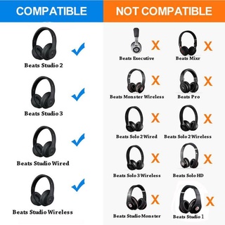 RISEDOT 1 Cặp Miếng Đệm Tai Bọt Nóng Siêu Mềm Cho Beats Studio 2 3 Dây Không Dây