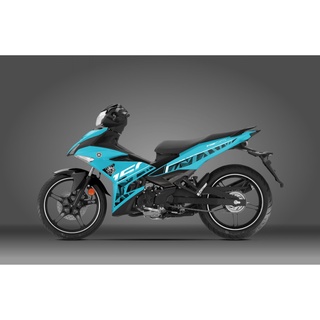 giảm 5k Tem trùm exciter 150 xanh ngọc, tem ex 150, team trùm exciter150 xanh ngọc đen đẹp