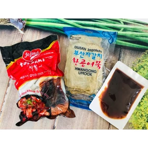 bánh gạo Hàn Quốc Jofood 500g +chả cá+sốt