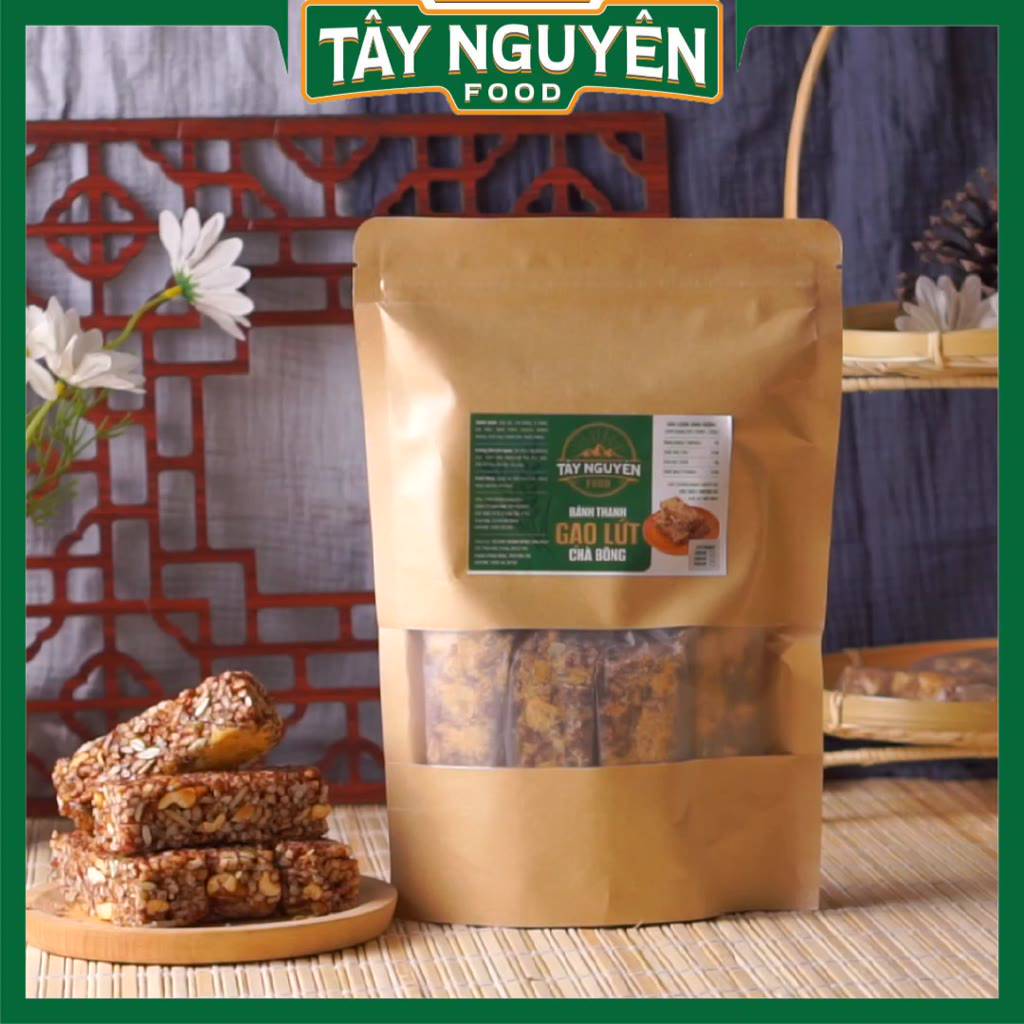 Thanh gạo lứt không đường rong biển/chà bông Tây Nguyên Food - Việt Nam ...