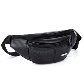 100% Da Thật Chính Hãng Retro Da Bò Eo Túi Nam Ngực Túi Đeo Ngang Túi Thể Thao Ngoài Trời Túi womenbag