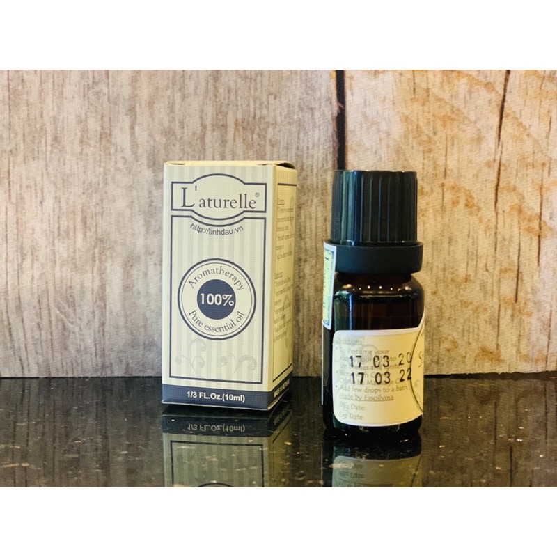 Tinh dầu Bạc hà nguyên chất 10ml - Laturelle - Tinh dầu thơm, làm đẹp và xông phòng