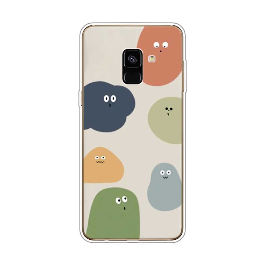 Ốp Điện Thoại TPU Dẻo In Họa Tiết Độc Đáo Thời Trang Cho Samsung Galaxy A8 plus 2018 A6 2018 plus