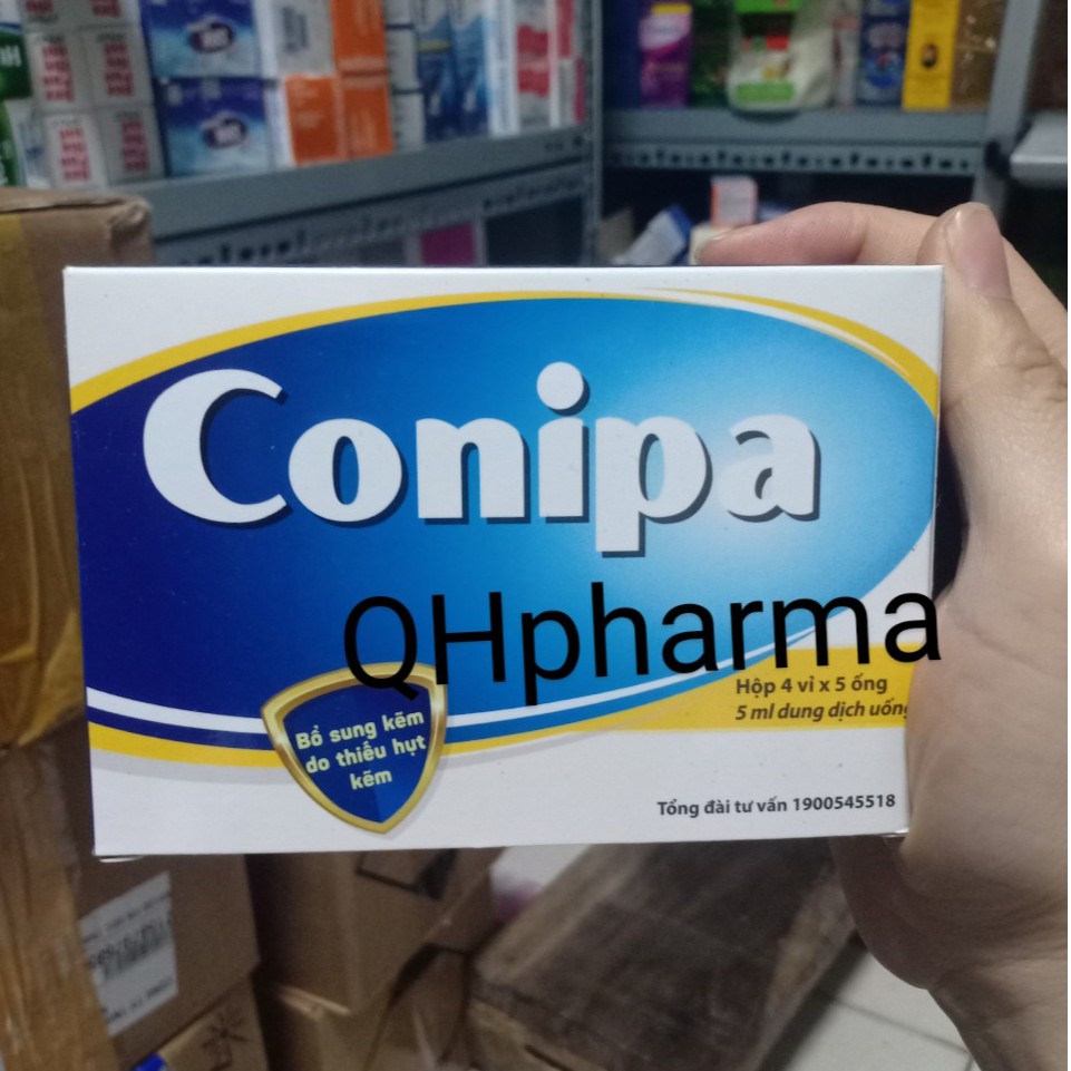 Kẽm ống CONIPA hộp 20 ống bổ sung kẽm cho cơ thể bé yêu | Shopee Việt Nam