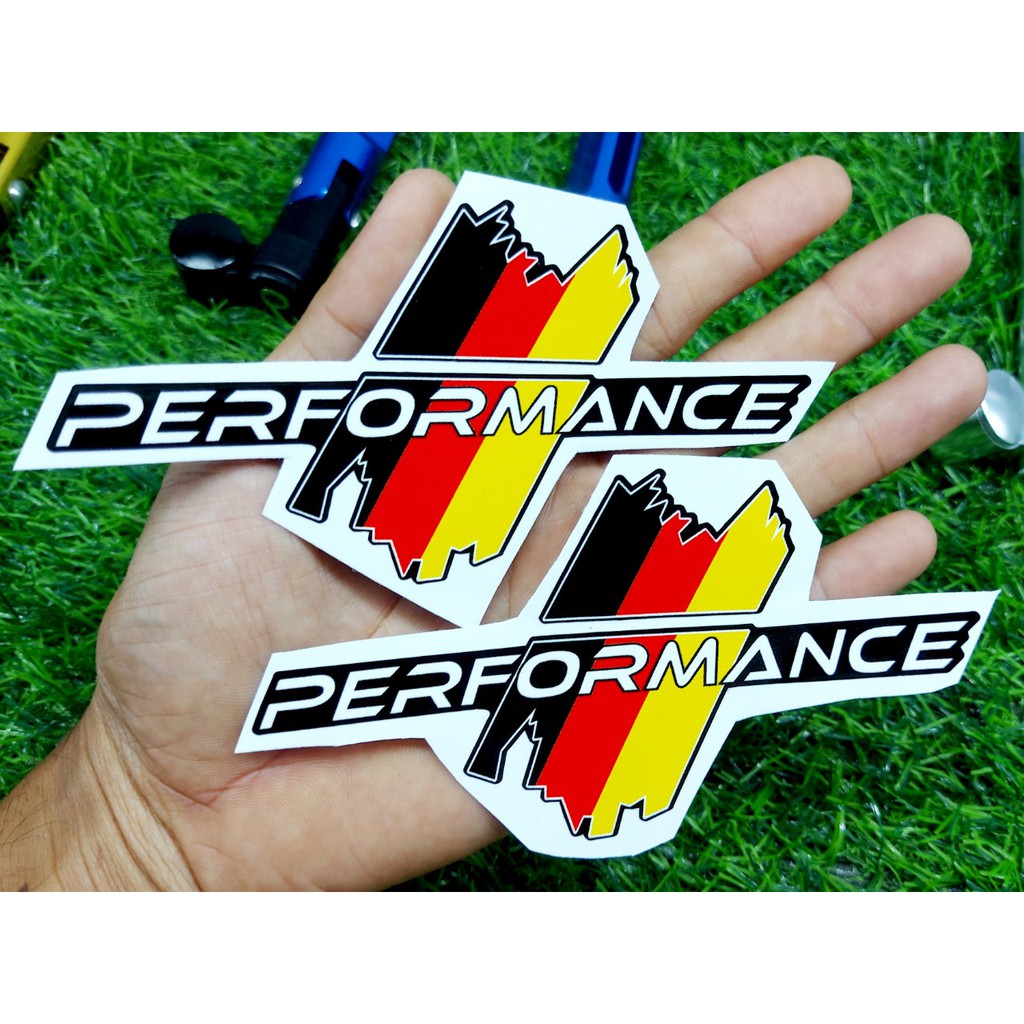 Tem decal dán xe - Tem chữ ký Performance | Shopee Việt Nam