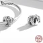 Vòng đeo tay BAMOER Bsc546 bạc thật 925 charm hình chú rồng đường kính 4.5mm thời trang diy