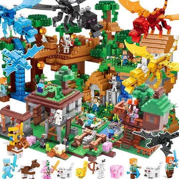 Tương Thích Với LEGO Phantom Ninja Khối Xây Dựng Thế Giới Của Tôi Lắp Ráp Đồ Chơi Bé Trai Và Bé Gái Giáo Dục Trẻ Em LEGO