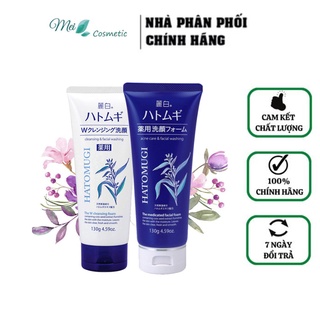 Sữa rửa mặt Hatomugi chiết xuất Ý Dĩ sữa rửa mặt nhật bản dưỡng da, ngừa mụn