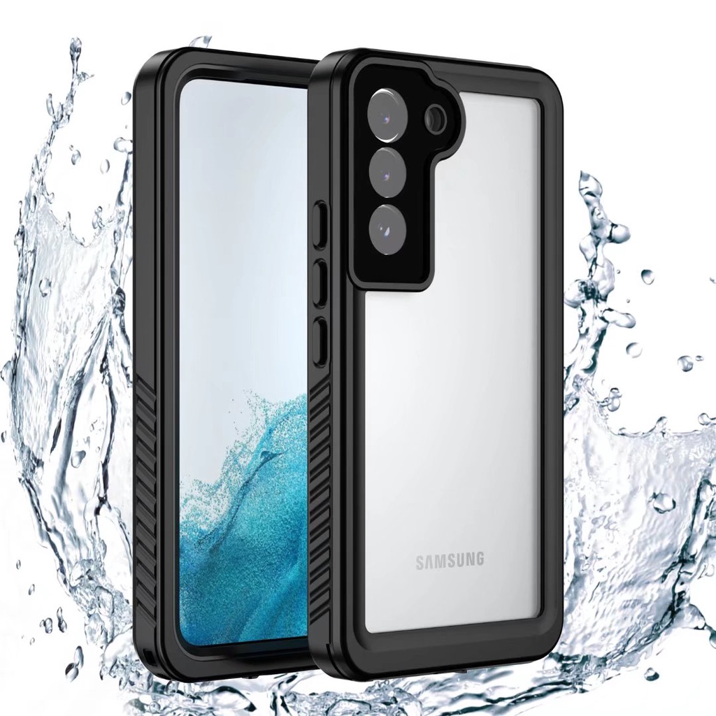 Ốp Chống Thấm Nước IP68 Cho Samsung Galaxy S22 Ultra S24 S23 Ultra S25 S22 Plus S21 FE Note 20 Ultra S20 A16 A53 Vỏ Điện Thoại Bơi Ngoài Trời S22 S26
