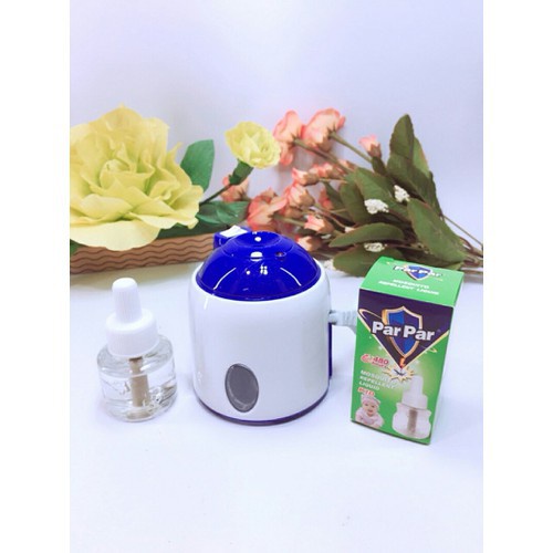 Máy xông tinh dầu đuổi muỗi ParPar tặng kèm lọ tinh dầu