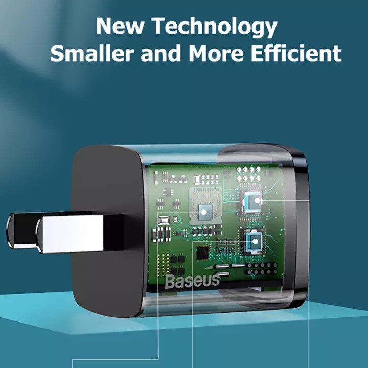 Ảnh Củ sạc Baseus 20W USB C hỗ trợ sạc nhanh Type C PD 4