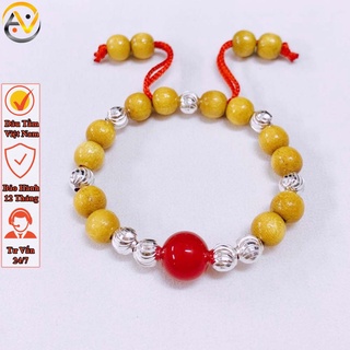 Vòng dâu tằm đeo tay cho bé - Dâu tằm Việt Nam xâu chỉ đỏ - Giúp bé hết giật mình hay ăn
