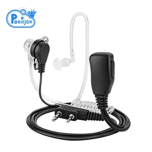 Tai nghe nhét tai 2 chân PTT MIC Covert Ống âm thanh