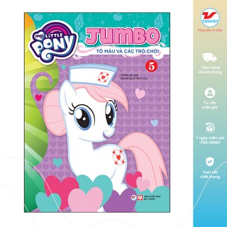 Sách Tô Màu - My Little Pony - Jumbo Tô Màu Và Các Trò Chơi 5 | Shopee Việt  Nam