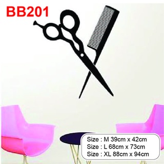 Decal dán trang trí cửa tiệm Barber, Spa, tăng doanh thu, thu hút khách hàng, tạo điểm nhấn P12