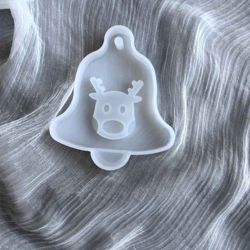 Khuôn silicone Làm Bánh Hình Chuông Giáng Sinh / Socola / Tuần Lộc / Chuông / Cây Thông Noel