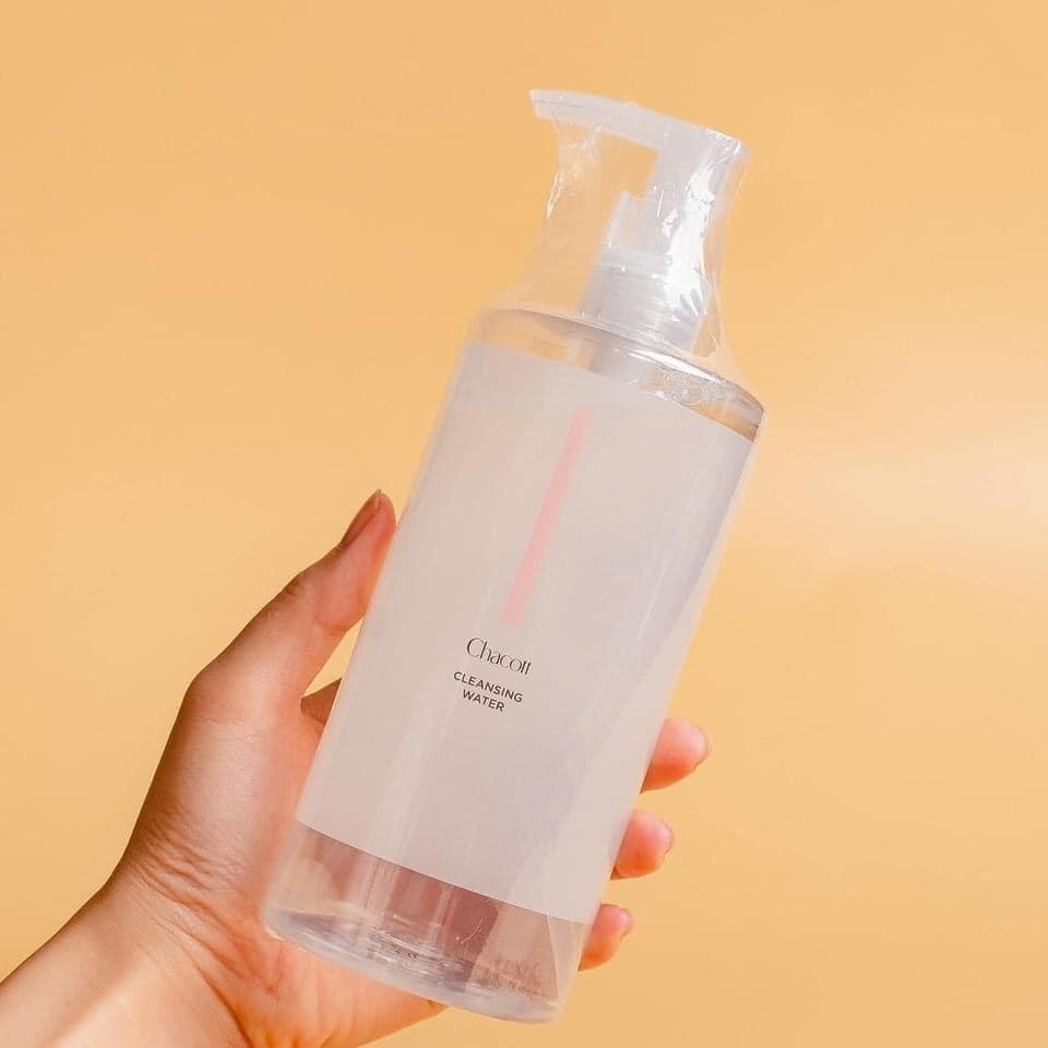 Ảnh Nước Tẩy Trang Dành Cho Da Nhạy Cảm Chacott Cleansing Water 500ml 3