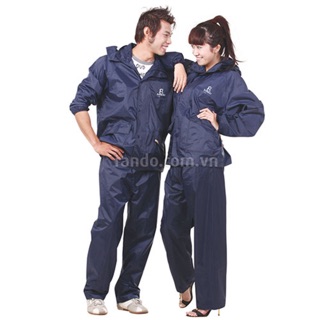 Áo Mưa Bộ Đi Phượt Cho Nam Nữ, RANDO Chính Hãng, Vải Dù Cao Cấp, Nhanh Khô, Bền Bỉ, Không Thấm Nước