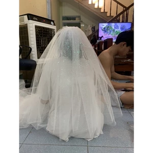 von 2 tầng kim tuyến lấp lánh, phồng đẹp