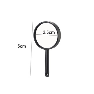 WOAY 1 / 5 / 10 chiếc Kính lúp cầm tay Máy xem côn trùng bằng nhựa Ống kính đọc sách 25mm