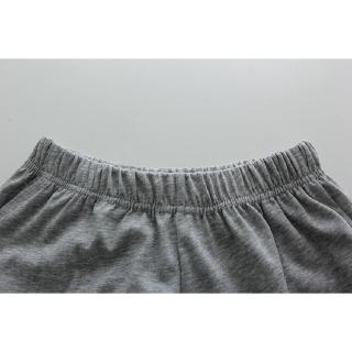 ♕ ❀ 3-16Y Mùa Hè Trẻ Em Quần Ngắn Cotton Bé Trai Bé Gái Đi Biển Thể Thao Màu Trơn Quần Có Gói