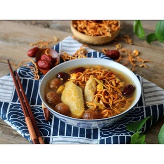 Bông Đông Trùng Hạ Thảo/ Nấm Kim trùng thảo. Gói 100g