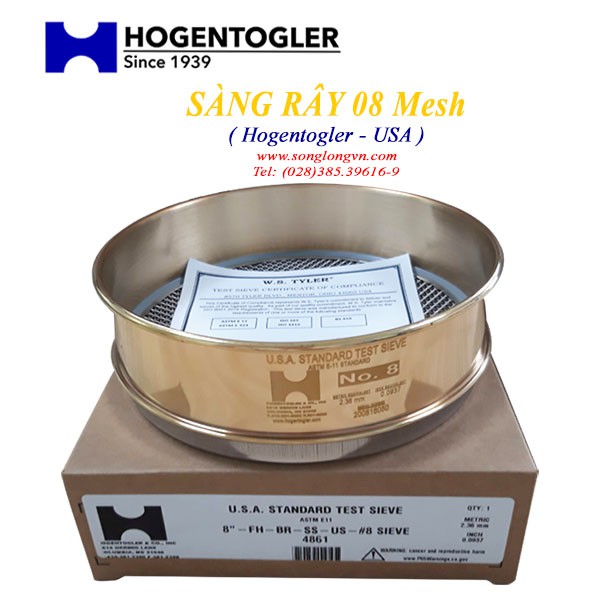 Sàng rây bột đường kính 8 inch, lưới inox, khung bằng thau | Shopee ...