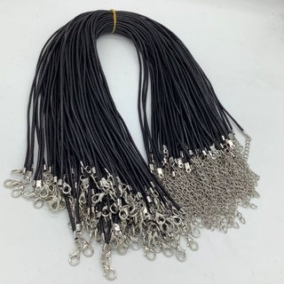 10 Dây vòng cổ sáp đen 55cm