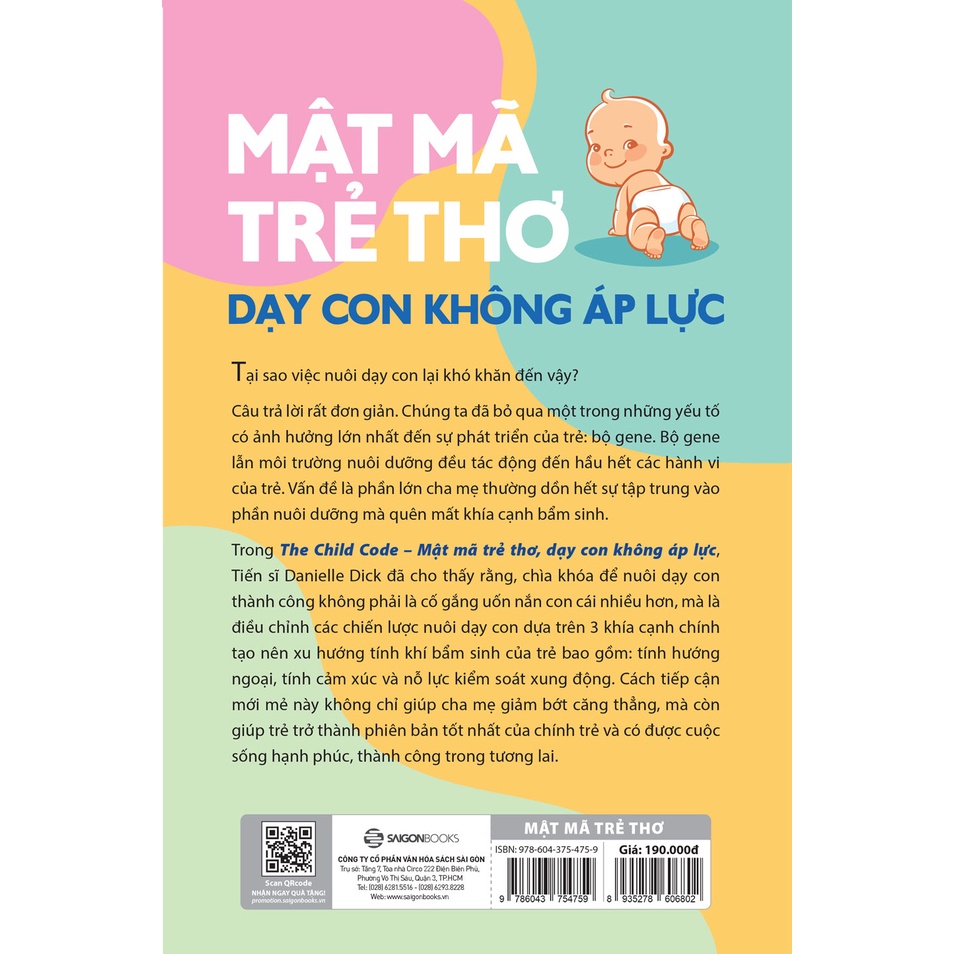 Ảnh SÁCH - Mật mã trẻ thơ - Dạy con không áp lực - Tác giả Tiến sĩ Danielle Dick 4