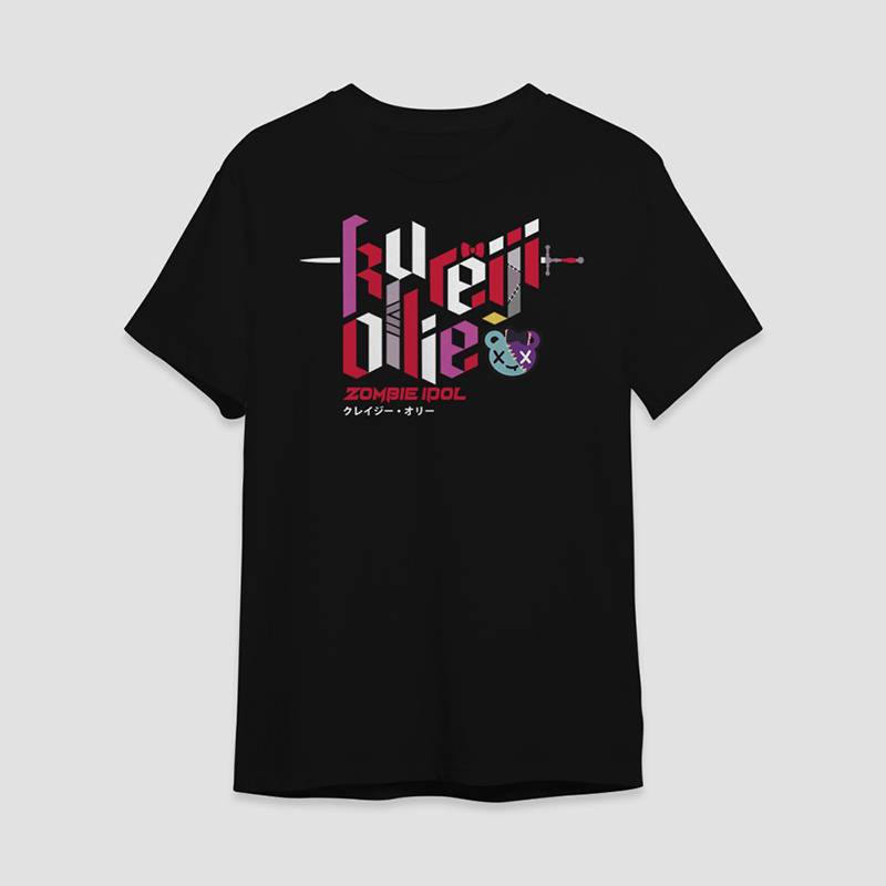 GN Anime Hololive - Kureiji Ollie Áo Thun Unisex Dáng Rộng Tay Ngắn Phù Hợp Mọi Size
