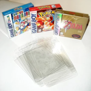 Niki 10 Chiếc Trong Suốt PET Trò Chơi Hộp Đựng Thẻ Cho Ốp Lưng ChoGames Boy Advance Cho GBA Bảo Vệ Giá Đỡ Lưu Trữ Cho C