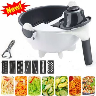 ( xả lỗ)Bộ nạo rau củ quả kèm rổ chậu đang năng