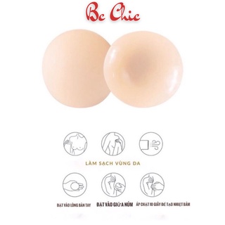 Hộp 1 đôi dán tàng hình silicon sinh nhiệt tự thân siêu dính - BC_CHIC LINGERIE