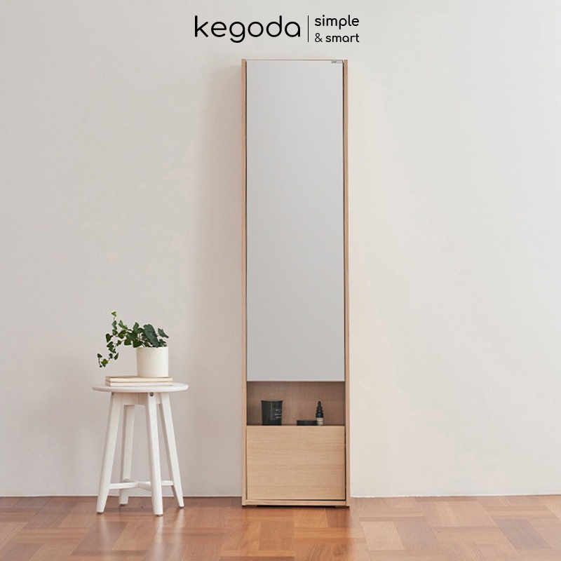 Tủ Trang Điểm Có Gương Toàn Thân KEGODA KGD43 - Hack Dáng, Decor Đẹp