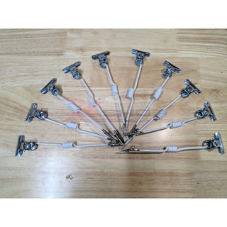 [GIÁ SỐC] kẹp lò xo, kẹp lò xo 2 đầu, kẹp quảng cáo, kẹp lò xo quảng cáo, wobbler kẹp V09