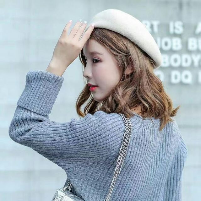 Mũ nồi nữ trơn nhiều màu