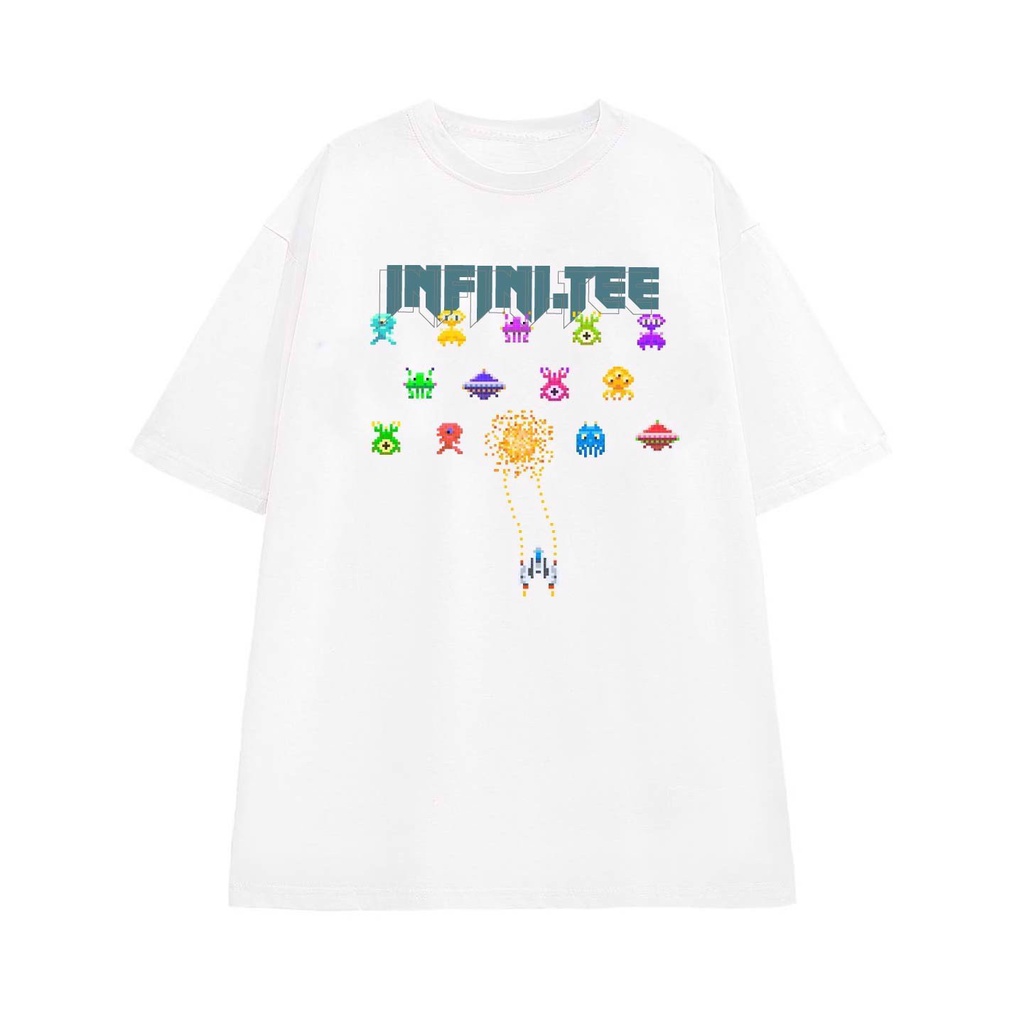 Áo thun INFINITEE Fni0167, Thun 100% Cotton - form rộng Unisex.
