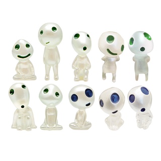 Bể Cá Đồ Trang Trí Dạ Quang Kodama Cây Thần Công Chúa Mononoke Mini Nhân Vật Hành Động Phát Sáng Trong Bóng Tối Phụ Kiện Bể Cá Dạ Quang Elf Cây Búp Bê