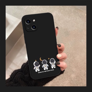 Ốp iphone - Ốp lưng iphone cạnh vuông Phi hành gia tí hon dành cho ip 6 đến 16promax - ng132