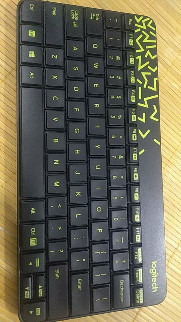 Bàn phím Logitech MK240 Nano thiết kế nhỏ gọn
