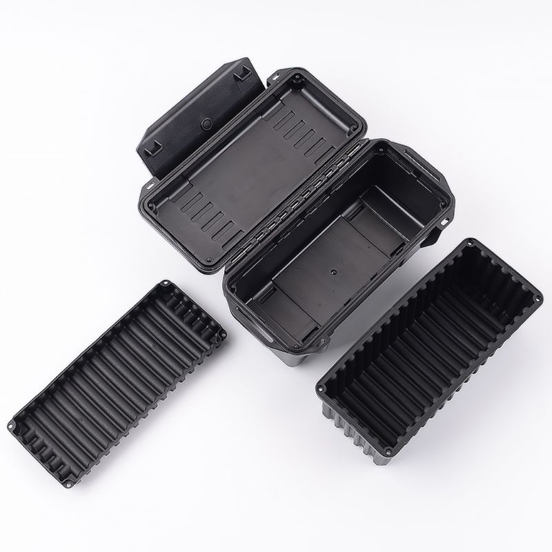 Hộp đựng dụng cụ sinh tồn ngoài trời chống sốc/ thấm nước/ bụi bẩn/ chịu áp suất lớn
