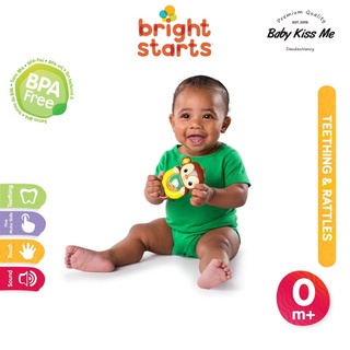Gặm Nướu Đồ Chơi Kèm Lục Lạc Tập Cầm Nắm Chất Liệu An Toàn Cho Bé - Bright Starts