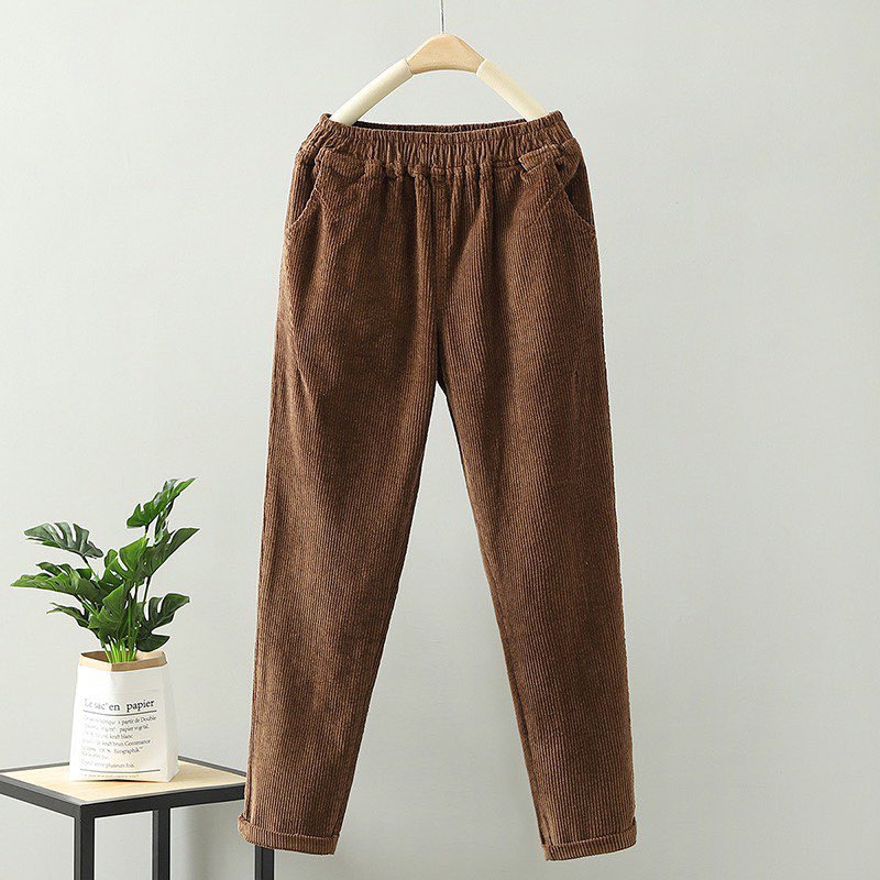 QUẦN BAGGY NHUNG TĂM MỚI 70