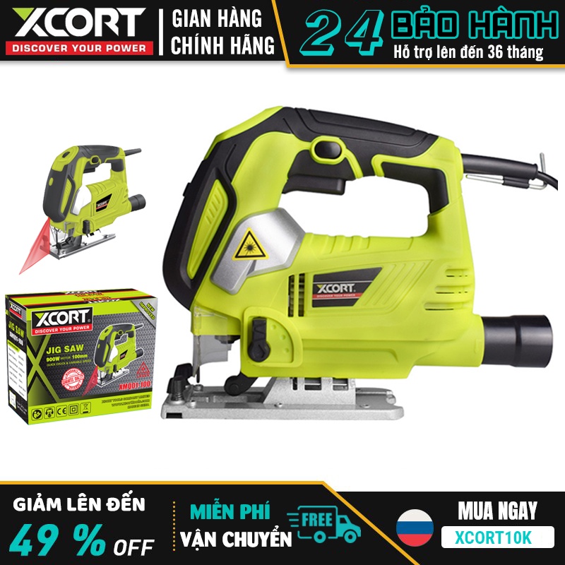 Máy cưa sọc cầm tay-Máy cưa lọng 900W XCORT | Shopee Việt Nam