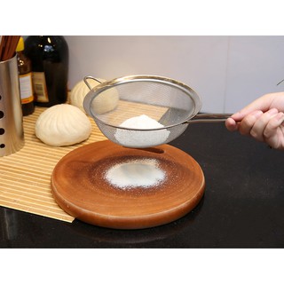 Rây Bột Inox Có Tay Cầm Bằng Inox 16cm-18cm-20cm