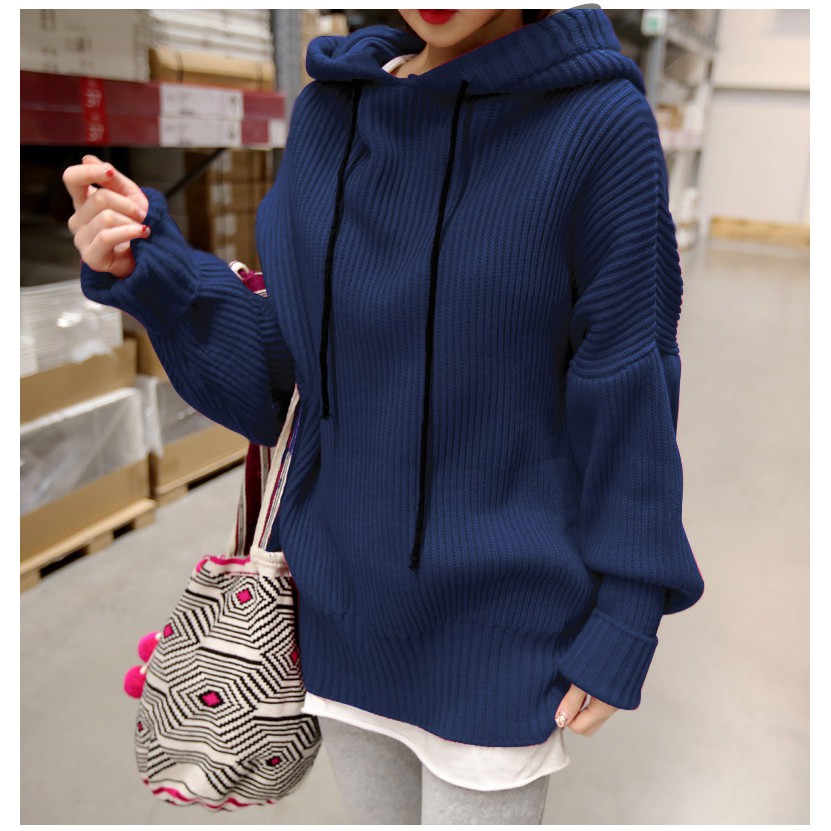 ÁO HOODIE LEN OVER SIZE SIÊU HOT MÙA LẠNH CUỐI NĂM NHÉ