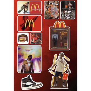 Ốp TRAVIS SCOTT x MC - tặng kèm 1 bộ Sticker