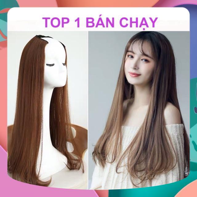 🌷 KẸP U NỬA ĐẦU🌷 TÓC GIẢ KẸP U LƯỚI HOA CAO CẤP